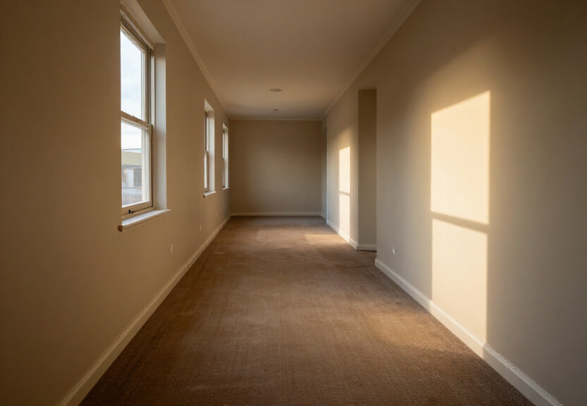 Restored living room in Port Botany after water damage cleanup